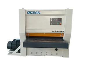 Industrial Wide Belt Sanding Machine with Dual Sanding Heads
